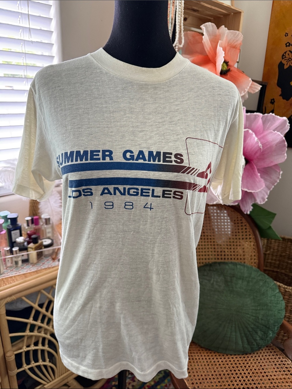 Vintage 1984 Signal Los Angeles Summer Games Single Stitch T Shirt USA